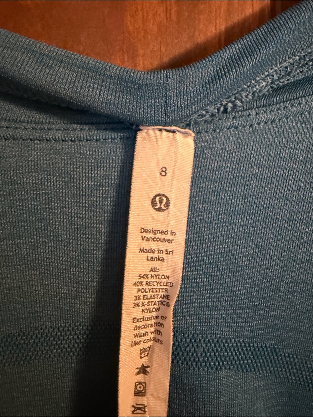 lululemon athletica women's Teal Crewneck Sweater
